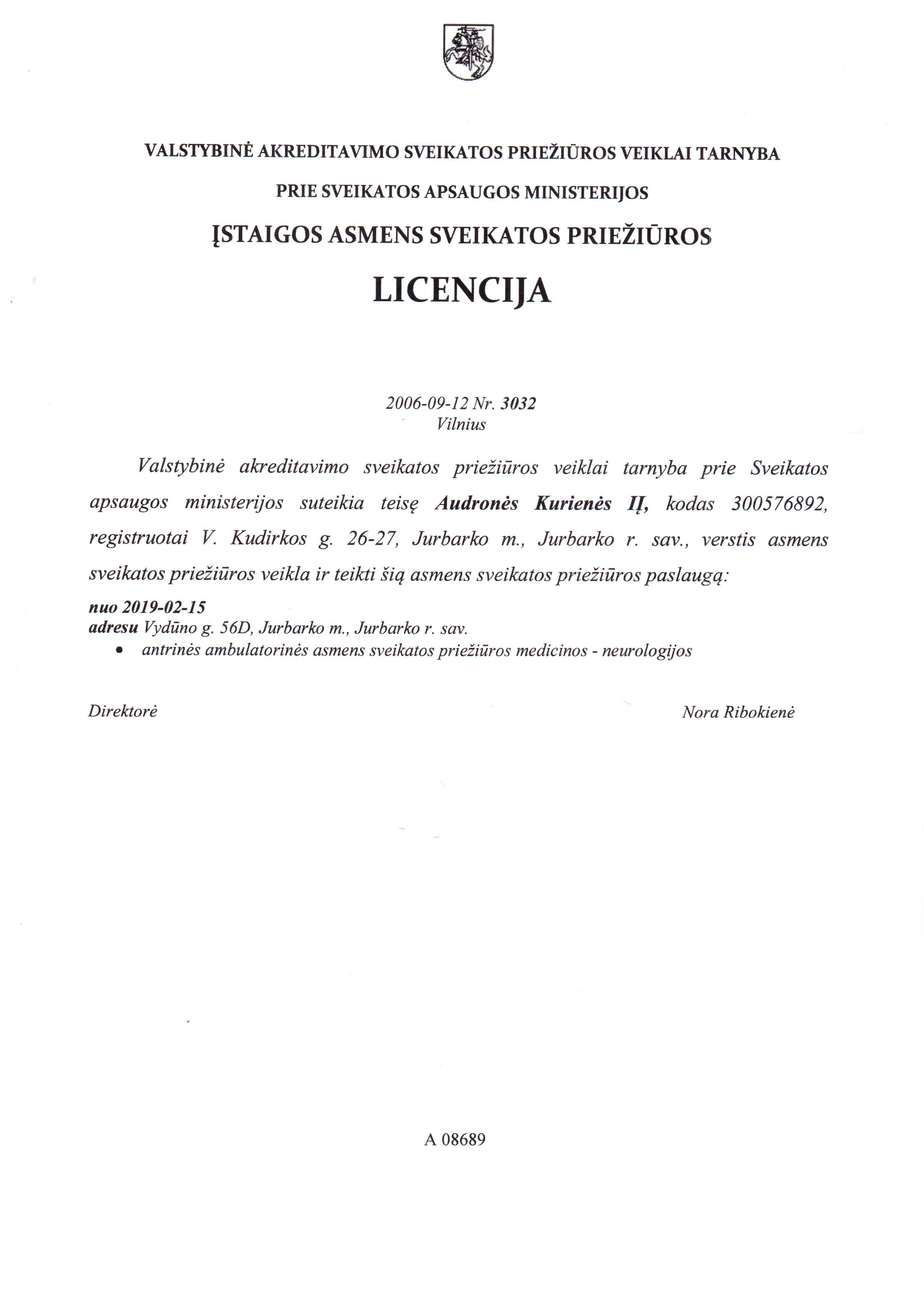 licencija